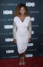 SERENA WILLIAMS at Being Serena. Her Story. Her Words Premiere in New York 04/25/2018