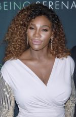 SERENA WILLIAMS at Being Serena. Her Story. Her Words Premiere in New York 04/25/2018