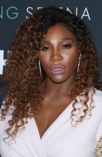 SERENA WILLIAMS at Being Serena. Her Story. Her Words Premiere in New York 04/25/2018