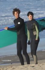 SHAILENE WOODLEY Gets a Surfing Lesson in Sausalito 04/29/2018