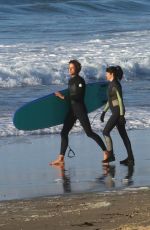 SHAILENE WOODLEY Gets a Surfing Lesson in Sausalito 04/29/2018