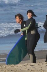 SHAILENE WOODLEY Gets a Surfing Lesson in Sausalito 04/29/2018