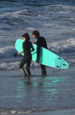 SHAILENE WOODLEY Gets a Surfing Lesson in Sausalito 04/29/2018