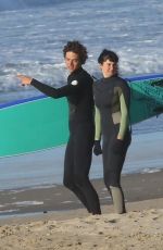 SHAILENE WOODLEY Gets a Surfing Lesson in Sausalito 04/29/2018