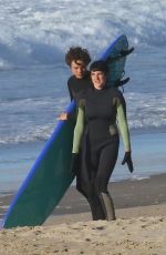 SHAILENE WOODLEY Gets a Surfing Lesson in Sausalito 04/29/2018