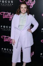 SHANNON PURSER at Tully Premiere in Los Angeles 04/18/2018