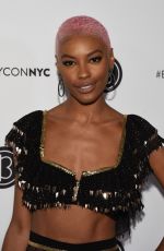 SHARAM DINIZ at Beautycon Festival in New York 04/21/2018