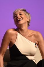 SHARON STONE at Mosaic Presentation at Contenders Emmys in Los Angeles 04/15/2018