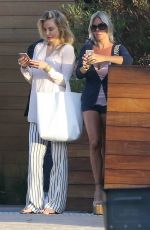 SHAUNA SAND Out for Lunch at Nobu in Malibu 04/14/2018