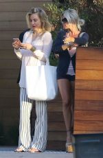 SHAUNA SAND Out for Lunch at Nobu in Malibu 04/14/2018