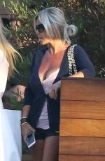 SHAUNA SAND Out for Lunch at Nobu in Malibu 04/14/2018