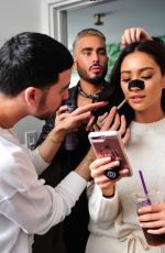 SHAY MITCHELL for Biore Deep Cleansing Charcoal Pore Strips, February 2018