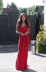 SHELBY TRIBBLE on the Set of TOWIE in Essex 04/25/2018