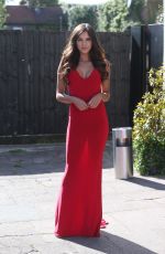 SHELBY TRIBBLE on the Set of TOWIE in Essex 04/25/2018