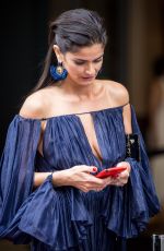 SHERMINE SAHAHRIVAR Out and About in Berlin 04/27/2018