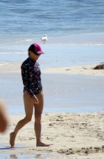 SHERYL CROW in Swimsuit at a Beach in Perth 04/03/2018