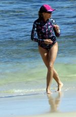 SHERYL CROW in Swimsuit at a Beach in Perth 04/03/2018