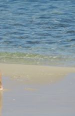 SHERYL CROW in Swimsuit at a Beach in Perth 04/03/2018
