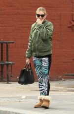 SIENNA MILLER and Peter Scanavino Out for Coffee in New York 04/19/2018