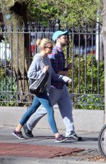 SIENNA MILLER and Tom Sturridge Out in New York 04/26/2018