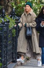 SIENNA MILLER Leaves Bowery Hotel in New York 04/19/2018