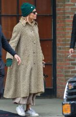 SIENNA MILLER Leaves Bowery Hotel in New York 04/19/2018