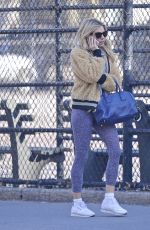 SIENNA MILLER Out in New York 04/11/2018