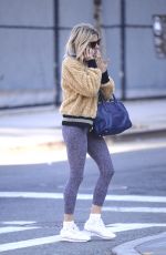 SIENNA MILLER Out in New York 04/11/2018