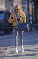 SIENNA MILLER Out in New York 04/11/2018