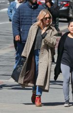 SIENNA MILLER Out with a Friend in New York 04/20/2018
