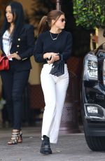 SOFIA RICHIE and LISA PARISA at Montage Hotel in Beverly Hills 04/02/2018
