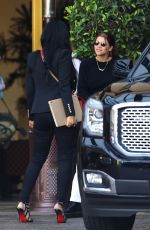 SOFIA RICHIE and LISA PARISA at Montage Hotel in Beverly Hills 04/02/2018