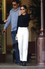 SOFIA RICHIE and LISA PARISA at Montage Hotel in Beverly Hills 04/02/2018