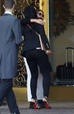 SOFIA RICHIE and LISA PARISA at Montage Hotel in Beverly Hills 04/02/2018