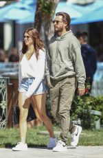 SOFIA RICHIE and Scott Disick Leaves Sugarfish in Calabasas 04/07/2018
