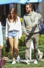 SOFIA RICHIE and Scott Disick Leaves Sugarfish in Calabasas 04/07/2018