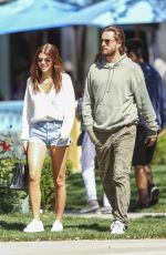 SOFIA RICHIE and Scott Disick Leaves Sugarfish in Calabasas 04/07/2018