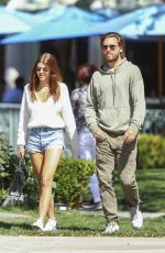 SOFIA RICHIE and Scott Disick Leaves Sugarfish in Calabasas 04/07/2018