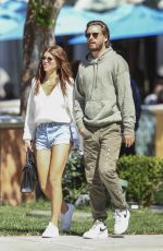 SOFIA RICHIE and Scott Disick Leaves Sugarfish in Calabasas 04/07/2018