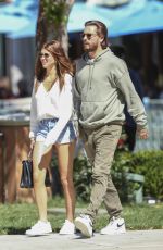 SOFIA RICHIE and Scott Disick Leaves Sugarfish in Calabasas 04/07/2018