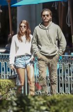 SOFIA RICHIE and Scott Disick Leaves Sugarfish in Calabasas 04/07/2018