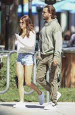 SOFIA RICHIE and Scott Disick Leaves Sugarfish in Calabasas 04/07/2018