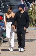 SOFIA RICHIE and Scott Disick Out and About in Malibu 04/28/2018