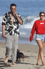 SOFIA RICHIE in Denim Shorts at a Beach in Malibu 04/22/2018
