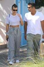 SOFIA RICHIE Leaves a Restaurant in Malibu 04/14/2018