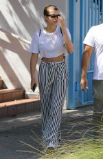 SOFIA RICHIE Leaves a Restaurant in Malibu 04/14/2018