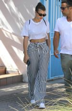 SOFIA RICHIE Leaves a Restaurant in Malibu 04/14/2018