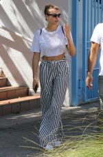 SOFIA RICHIE Leaves a Restaurant in Malibu 04/14/2018