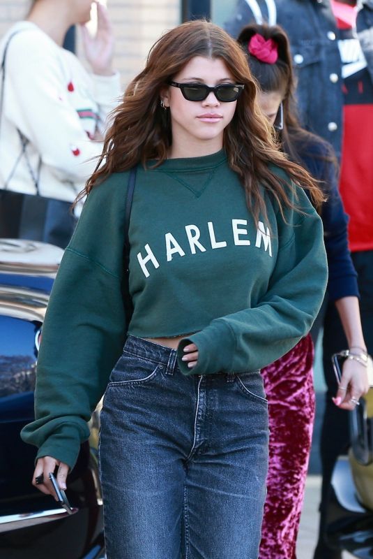 SOFIA RICHIE Out Shopping in Beverly Hills 04/12/2018