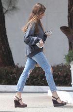 SOFIA VERGARA in Ripped Jeans Out Shopping in Beverly Hills 04/02/2018